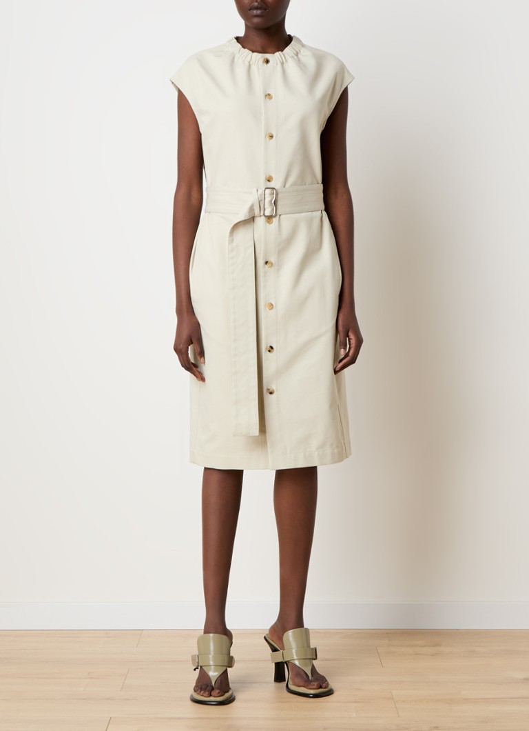 Abito chemisier midi Burberry con cintura