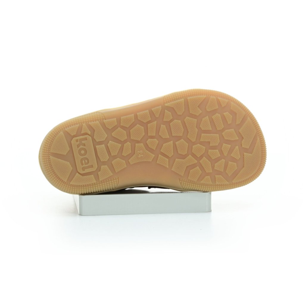 Koel4kids Ethan TEX Wool Cognac 07T023.102 mit Wolle gefütterte Winterbarfußschuhe