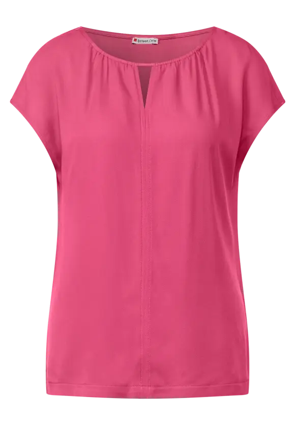 Street One Materialmixshirt mit Cut-Out