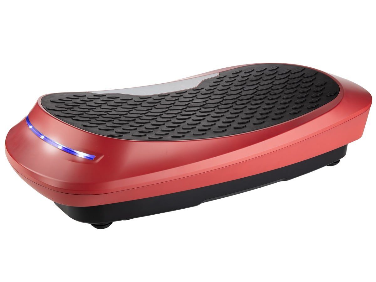 Skandika Vibrationsplatte V2500 SE, 150,00 W, 30 Intensitätsstufen, (Trainingsbänder, Smart LED Technologie), mit Oszillationstechnologie, Curved Design Vibrationplate