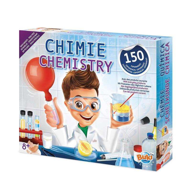 Grand coffret chimie 150 expériences Buki