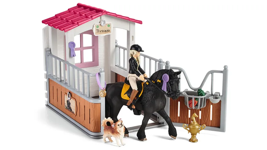 Schleich 42437 - Horse Club - Pferdebox mit Horse Club Tori & Princess