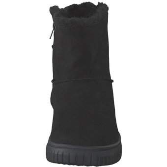 s.Oliver Zebra Winter Boots in schwarz