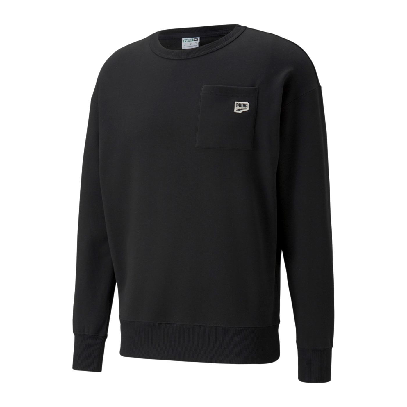 PUMA Downtown Crew Sweatshirt Schwarz F01