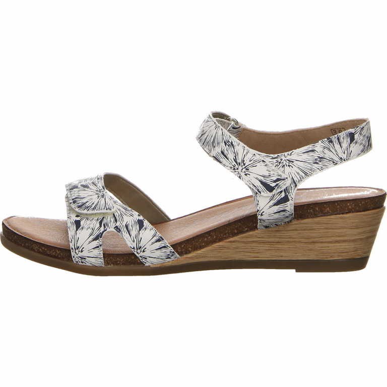 REMONTE Keilsandalen weiss
