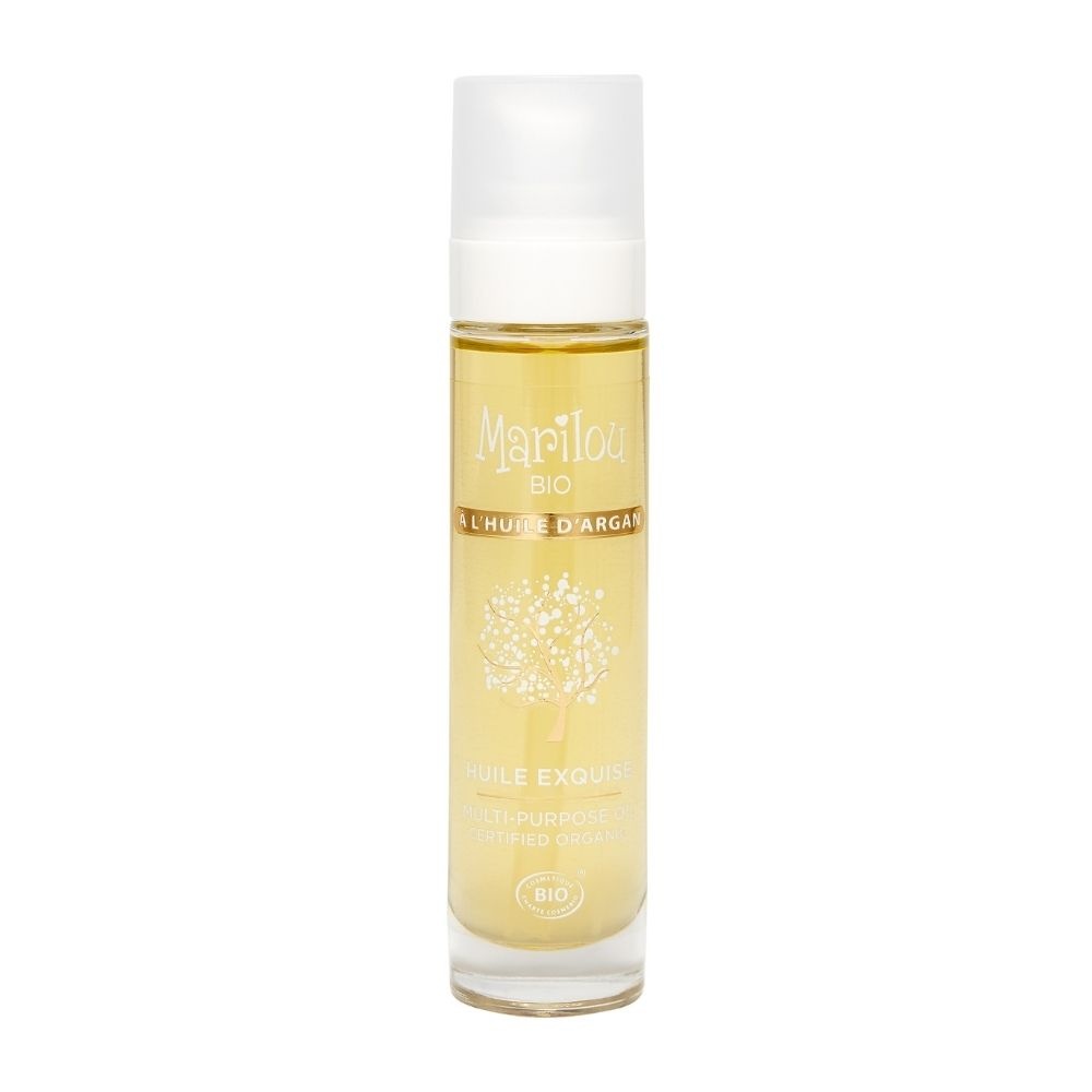 marilou bio Huile Exquise à l’Huile d’Argan Huile multi-usages visage, corps et cheveux bio