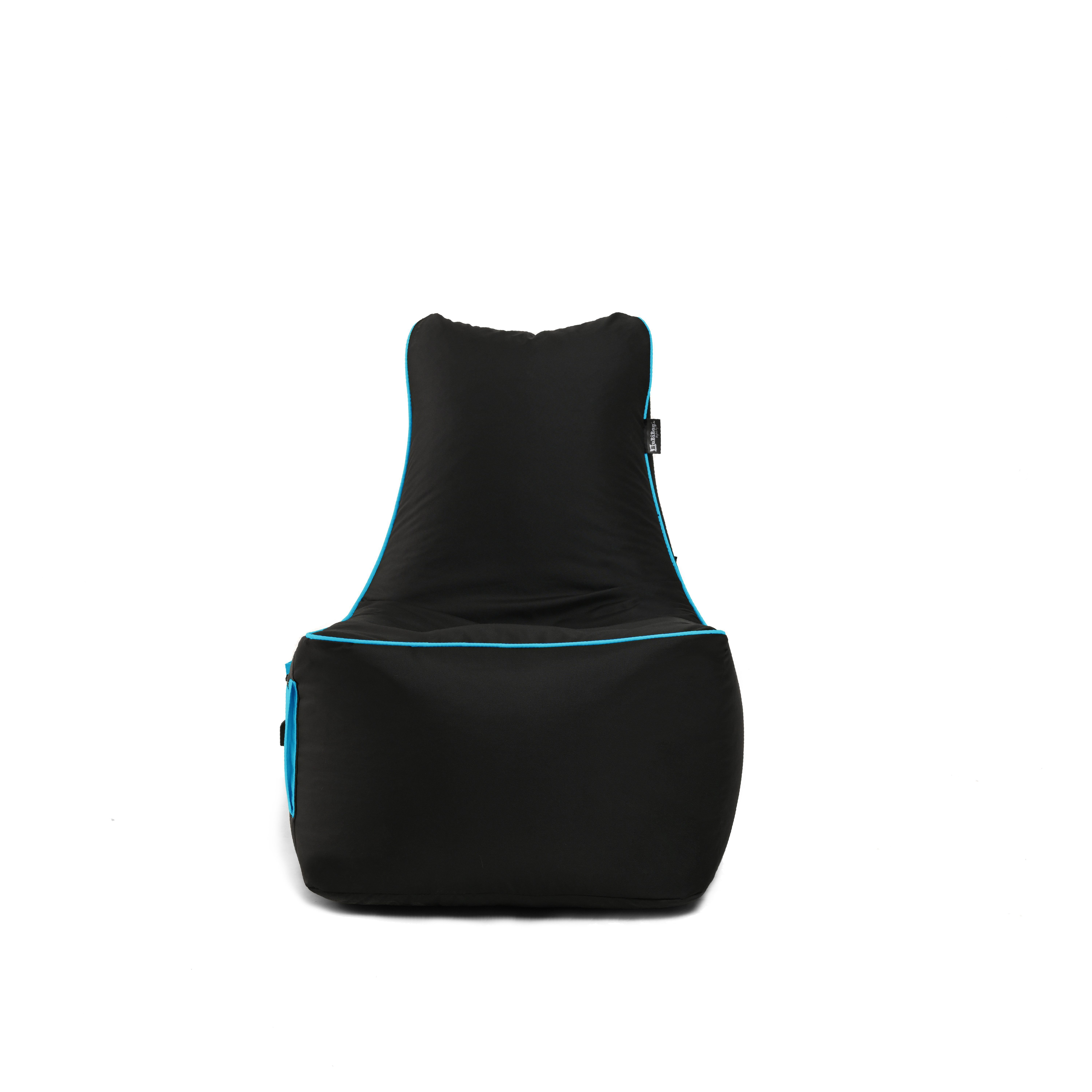 BuBiBag Sitzsack Gaming Dreambag Kissen Indoor und Outdoor (75Tx60Bx85Hcm) Bodenkissen, mit Rückenlehne Bean Bag Sitzhocker Relax Lounge Sessel Gamer Gaming