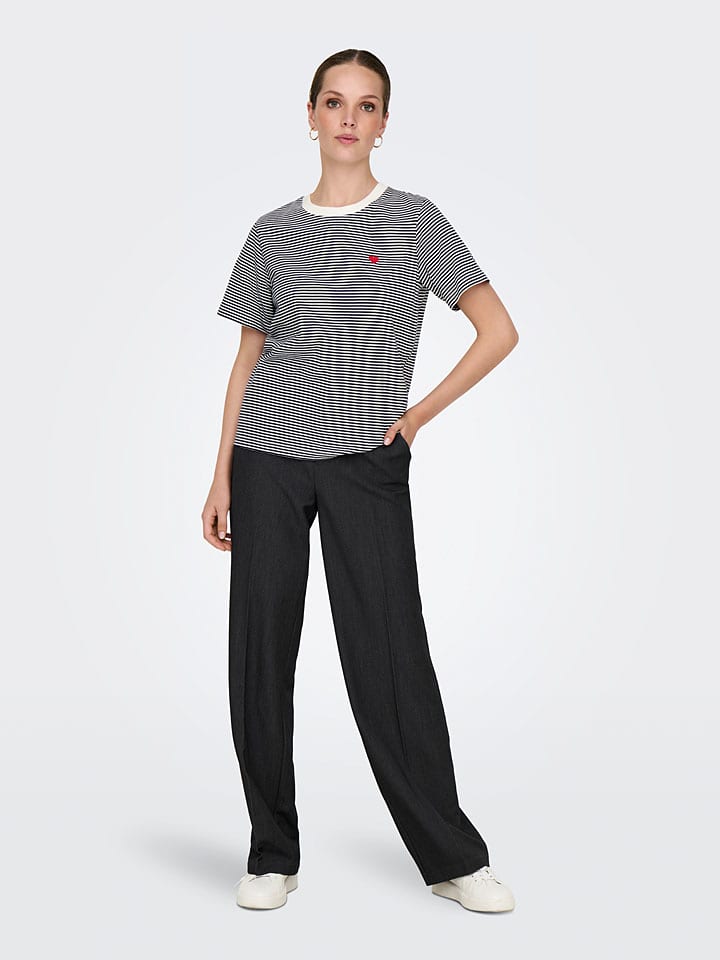 JDY Shirt in Schwarz/Weiß günstig kaufen