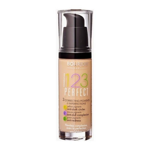 Bourjois 123 Perfect tekoči puder odtenek 55 Dark Beige 30 ml