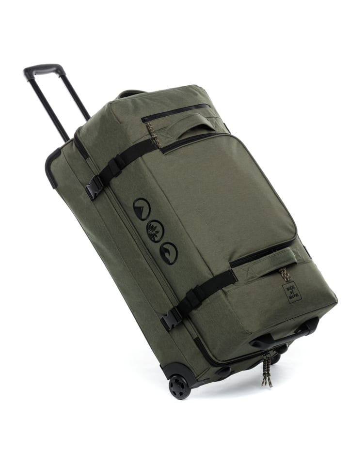 SONS OF ALOHA Reisetasche Reisetasche mit Rollen groß | Duffle 80 cm XXL 140L in grün günstig kaufen