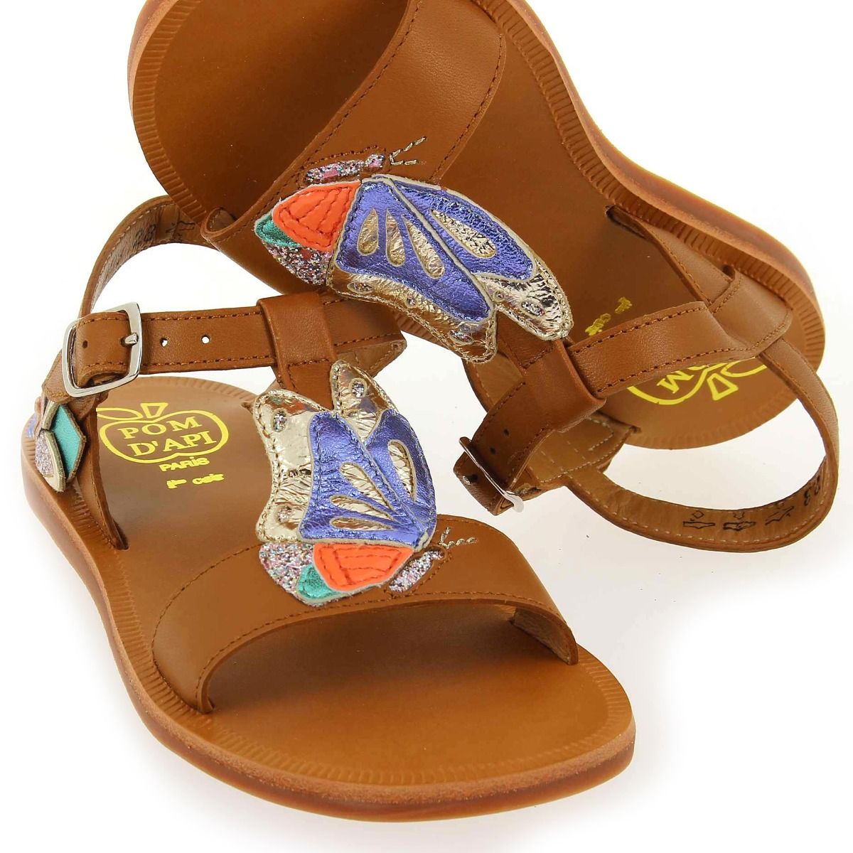 Pom d'api  PLAGETTE PAPILLON - Camel multi