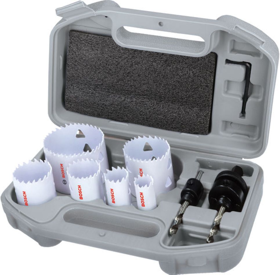 Bosch Blauw Accessoires 2608594616 Gatzagenset 20/25/35/40/51/68mm 9-delig