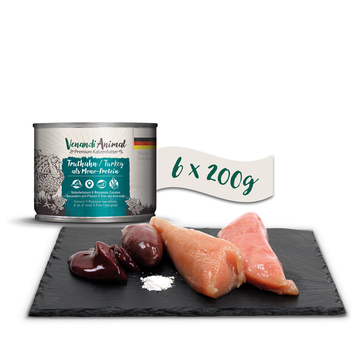 Venandi Animal - Truthahn als Monoprotein kaufen