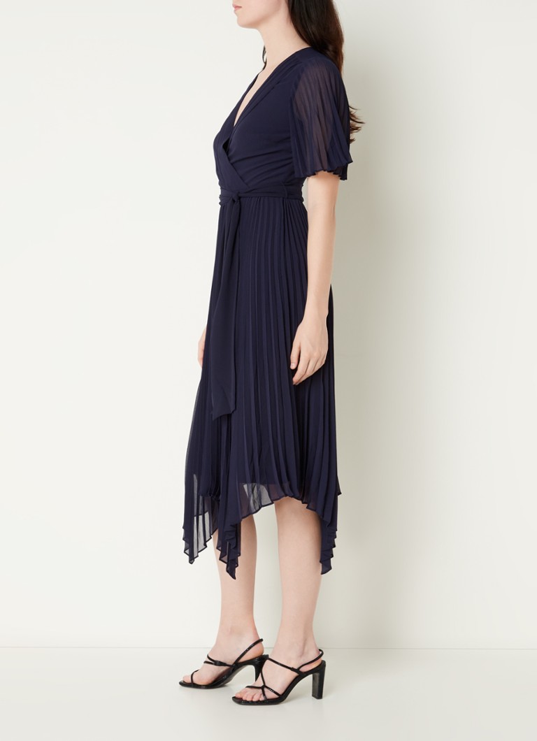Vestido midi Kendall Phase Eight, azul marino, talla 08
