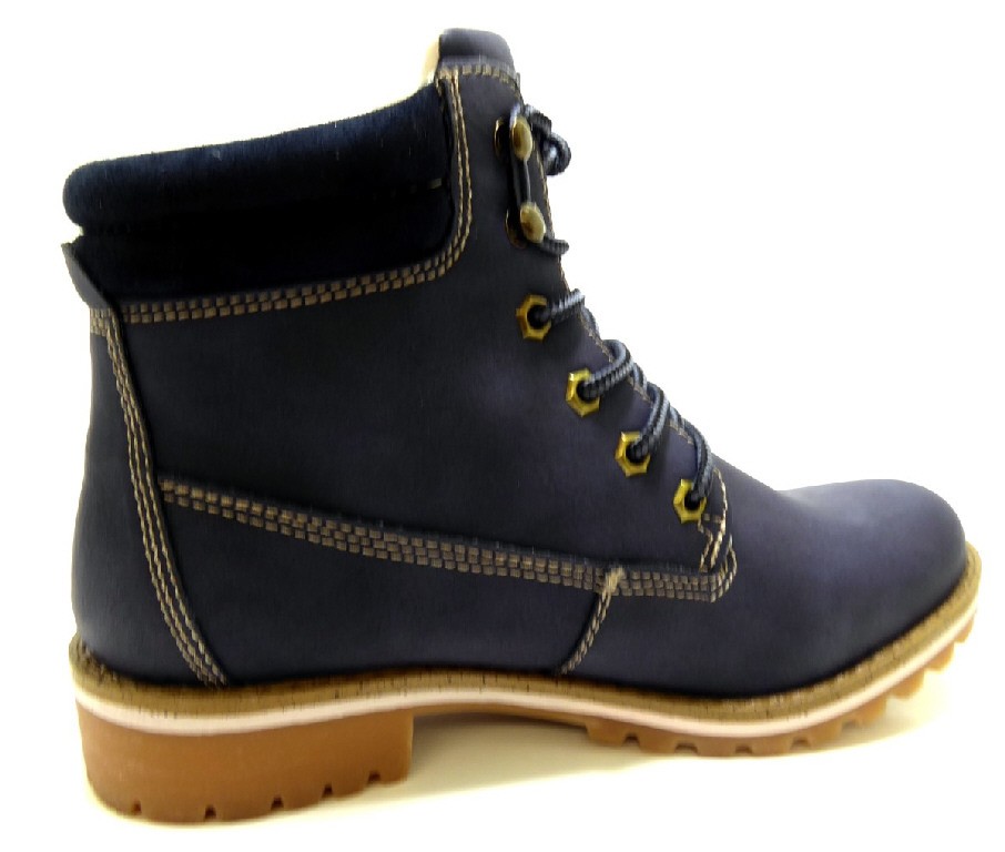 JANE KLAIN Schnür-Stiefeletten blau