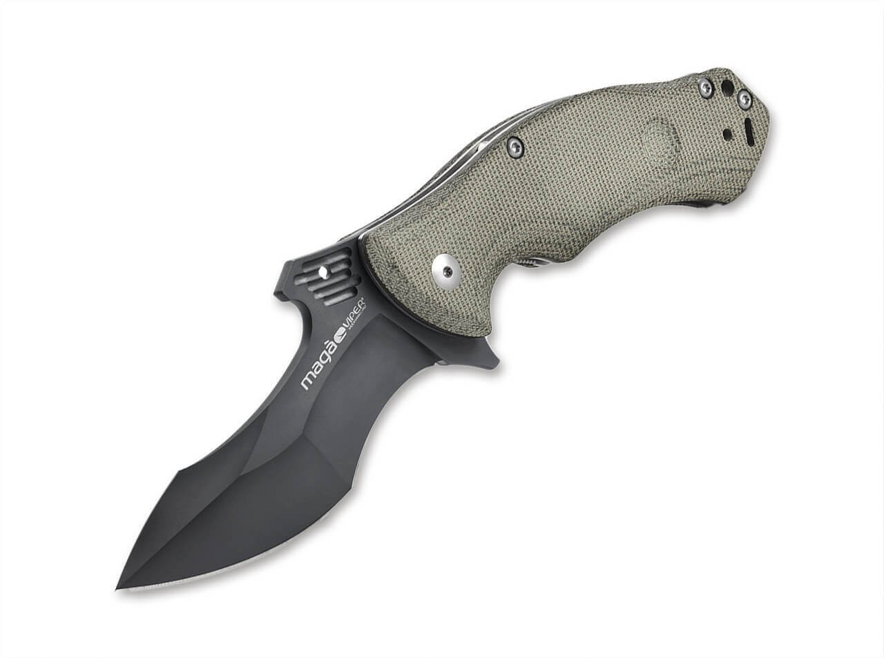 Magà Green Micarta PVD