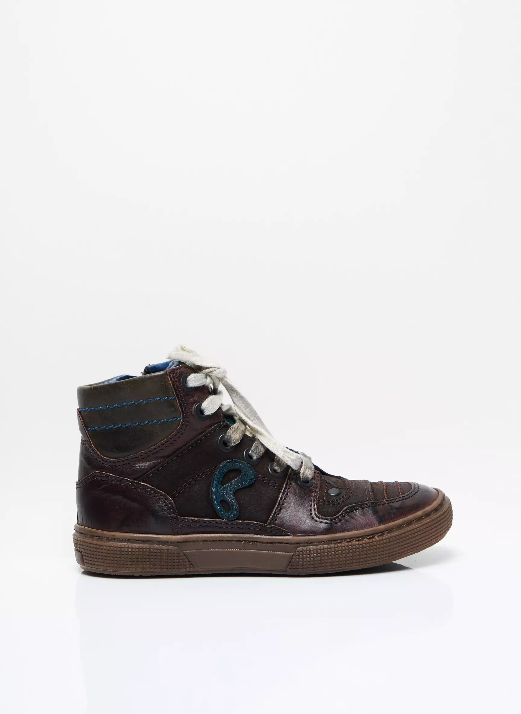 Bana Co Baskets Garcon couleur marron