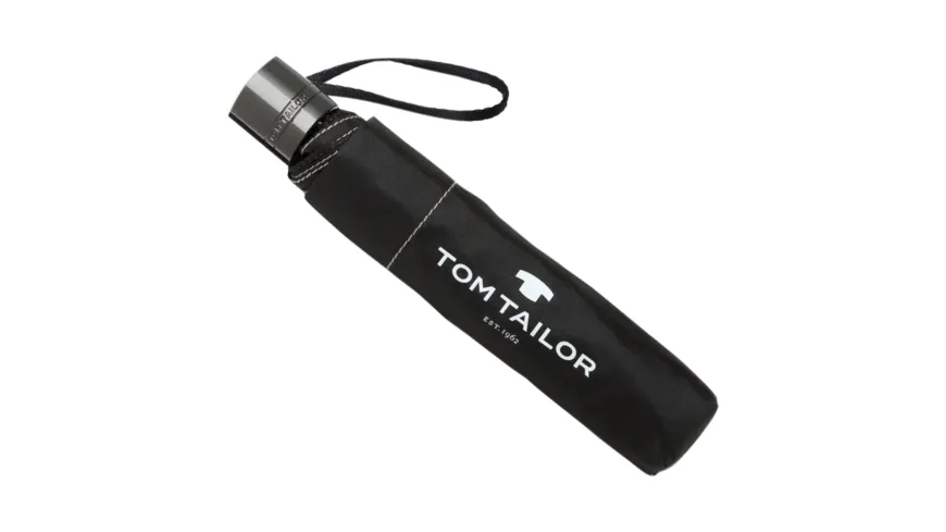 Tom Tailor Mini Regenschirm  schwarz