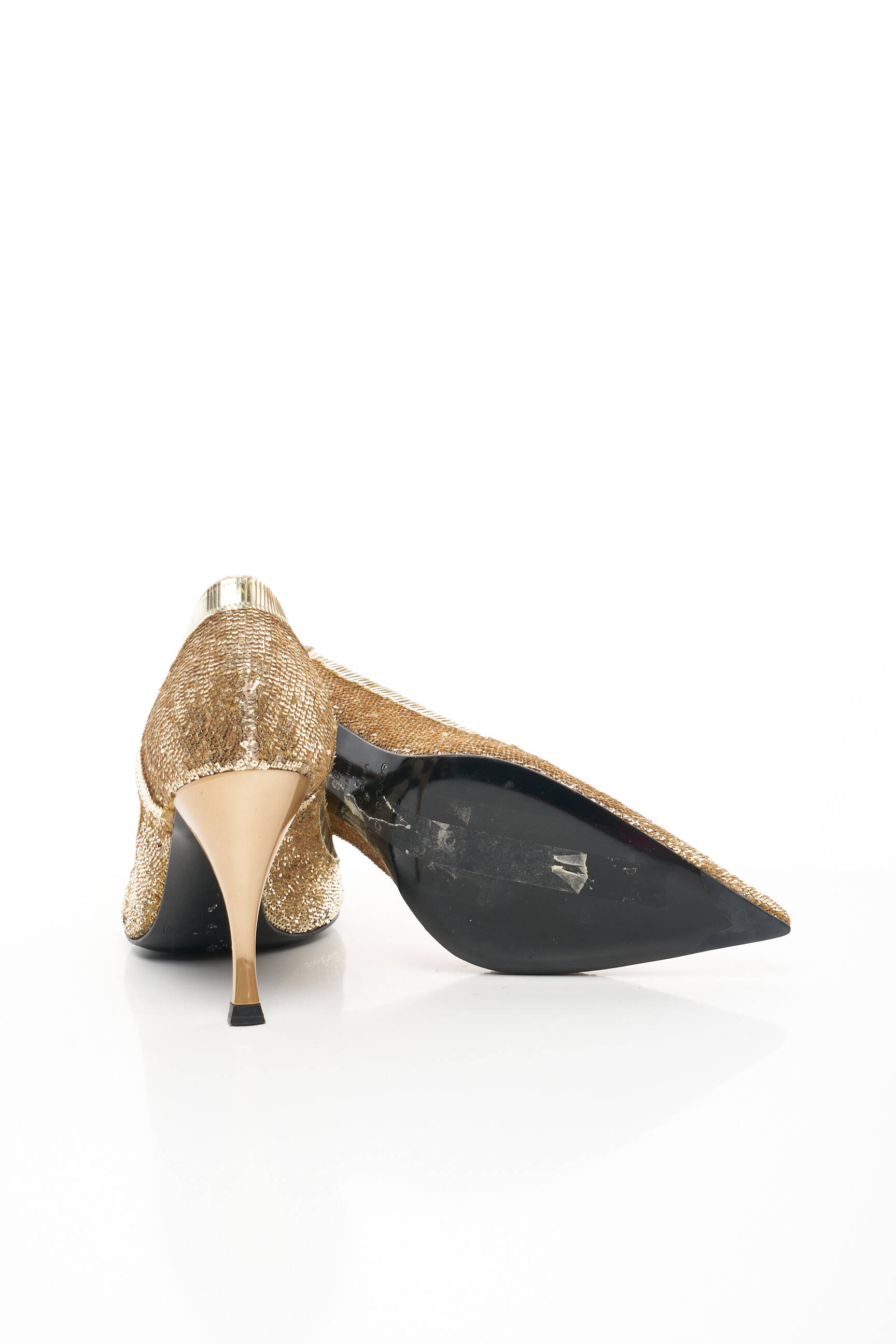 Sergio Rossi Escarpins Femme couleur jaune