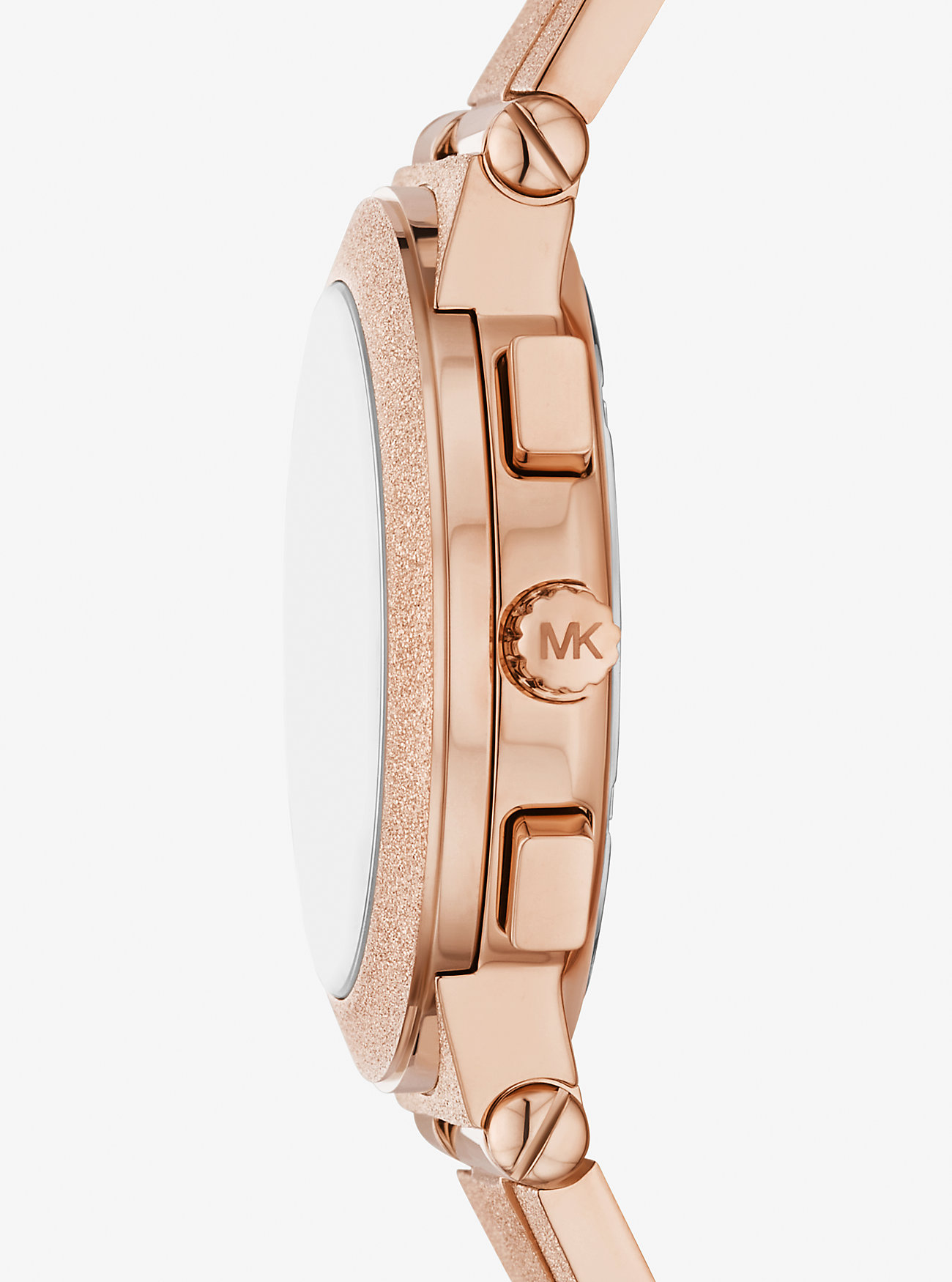 Oversized Billie Frosted Rose Gold-Tone Watch - ROSE GOLD