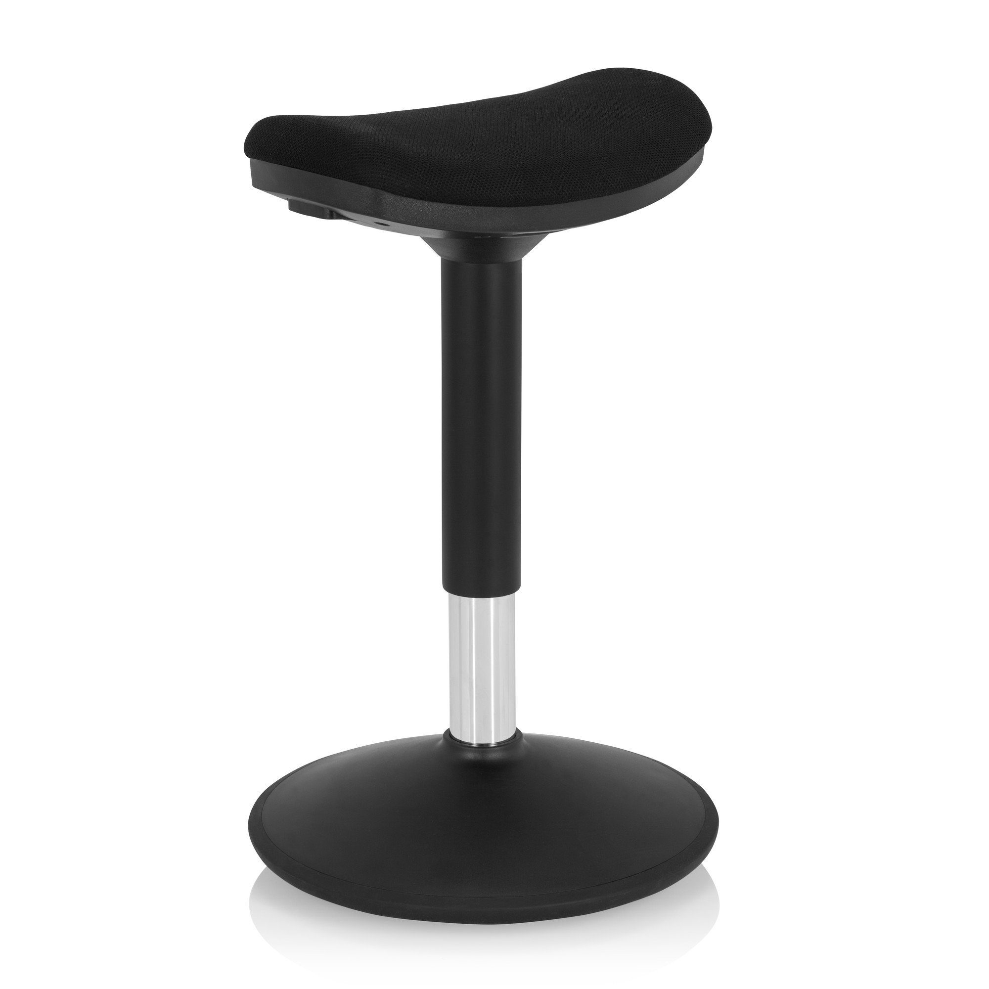 hjh OFFICE Stehhilfe Stehhilfe BALANCE SIT I B Stoff ohne Armlehnen, Hocker, Bürohocker