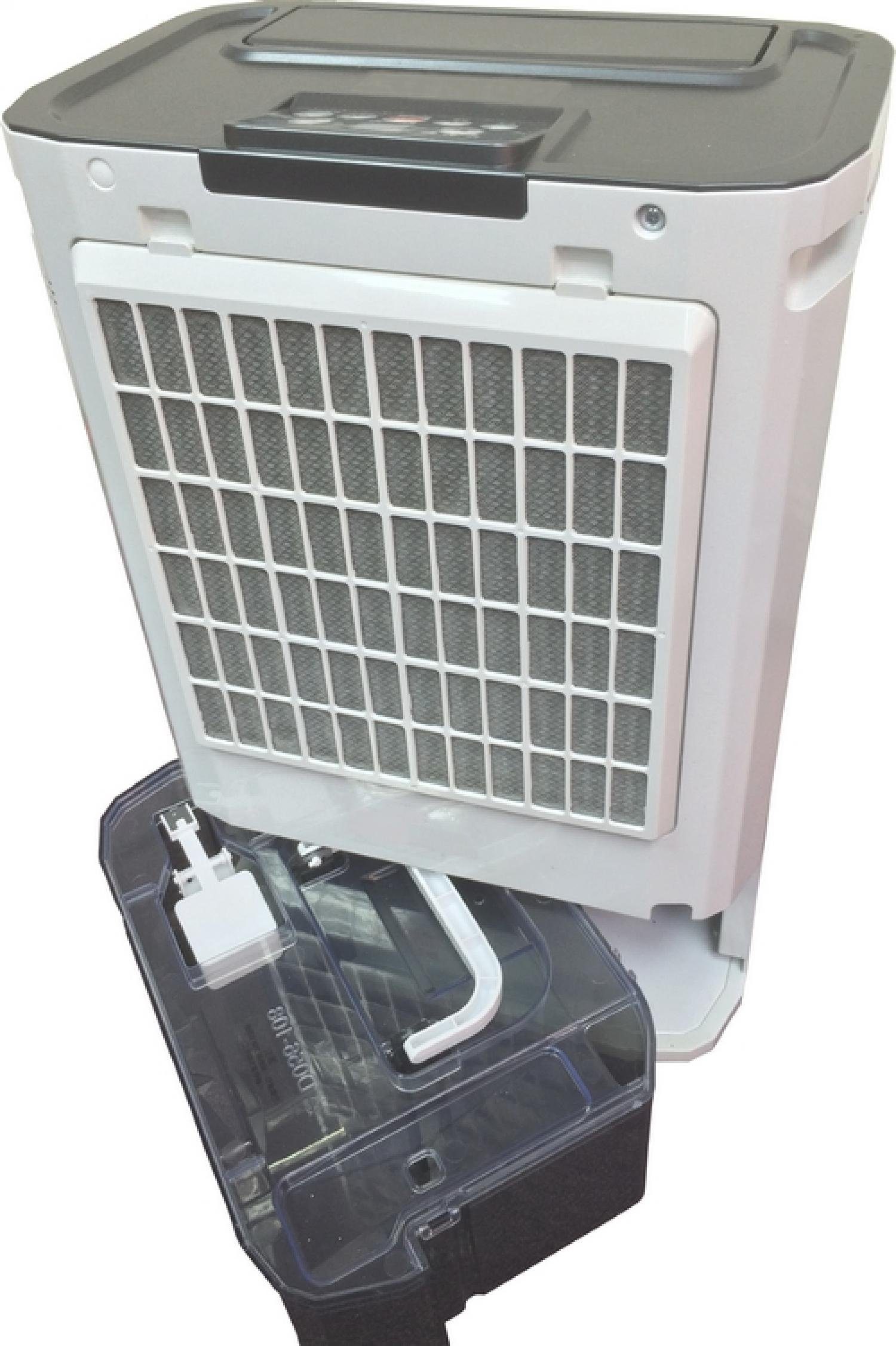 WDH Luftentfeuchter Adsorptionsentfeuchter WDH-DS3, für 62 m³ Räume, Entfeuchtung 9 l/Tag, Tank 5 l, - Schon ab kühlen 1°C eine gute Entfeuchtungsleistung !