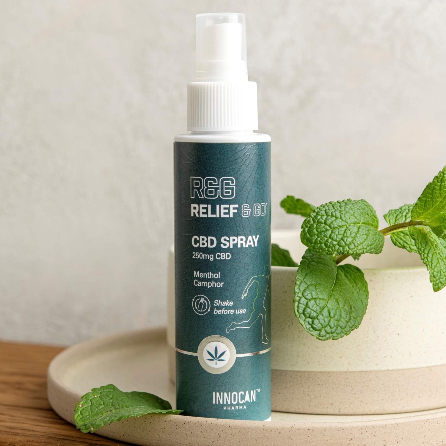 SHIR BEAUTY Καταπραϋντικό σπρέι CBD μετά την άσκηση