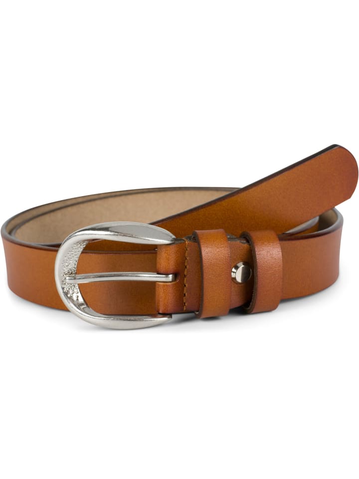 styleBREAKER Gürtel in Cognac günstig kaufen