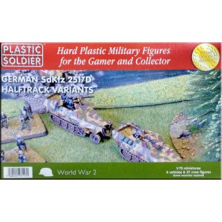 1:72 German SdKfz 251/D Halftrack Variants (4)