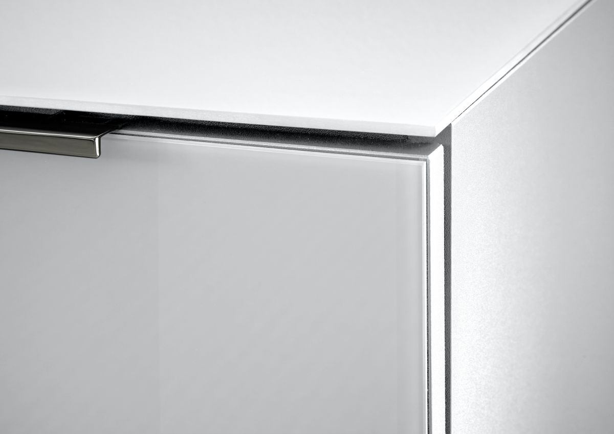 Lowboard Santorin Weiß 226 x 54 cm
