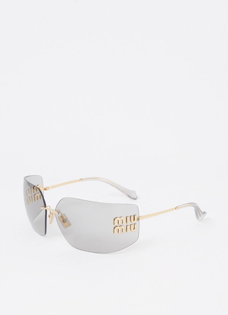 Miu Miu Shield -aurinkolasit MU54YS