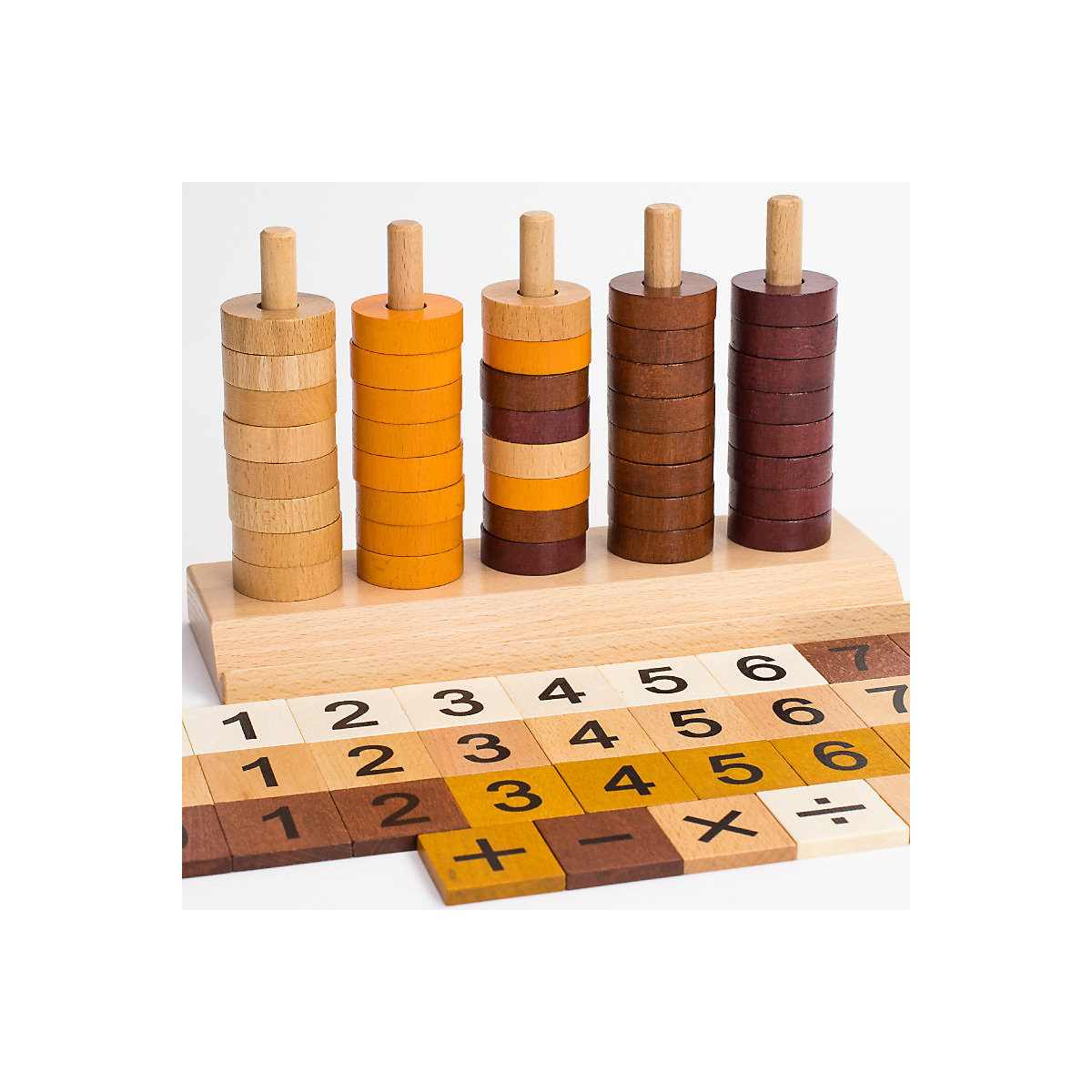 Puzzleteile Montessori Zahl Lehrmittel
