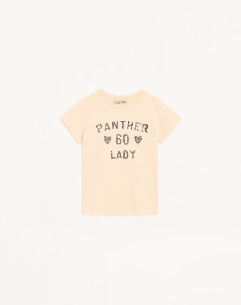 Camiseta de algodão estampada