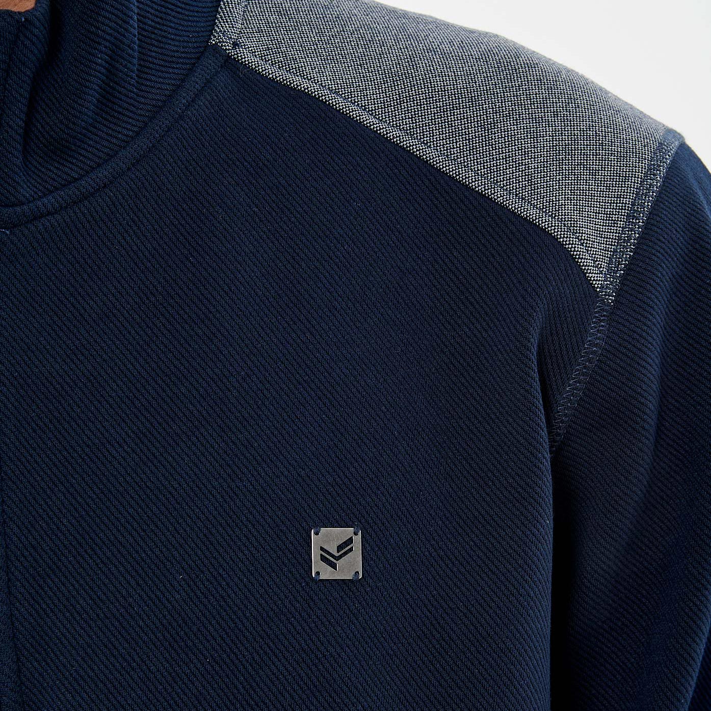 VIGOR  Sweat bleu marine homme