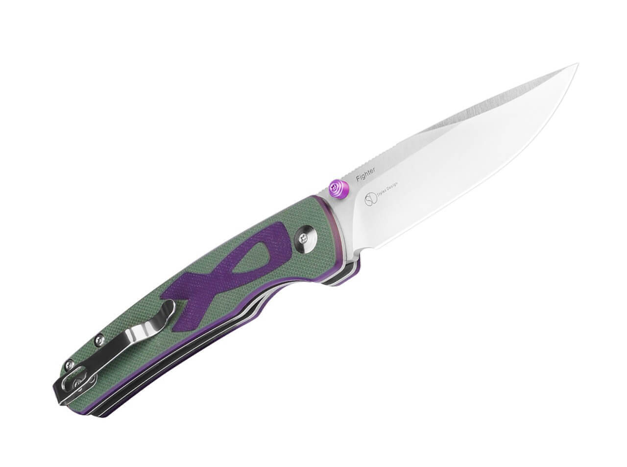 Fighter G10 Purple & Green
