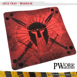 Neoprene Dice Tray: Warrior
