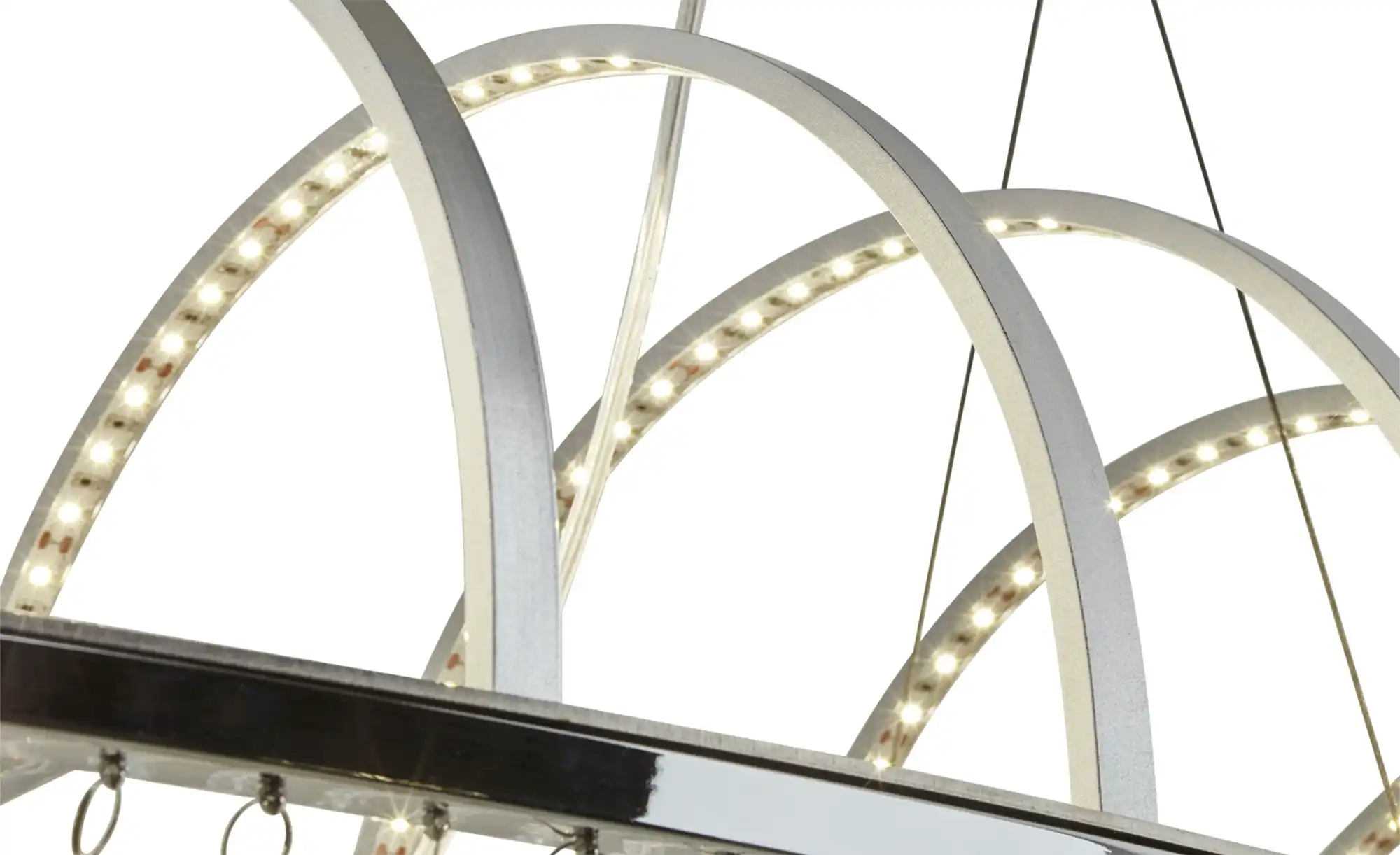 KHG LED- Pendelleuchte, mit Kristallbehang