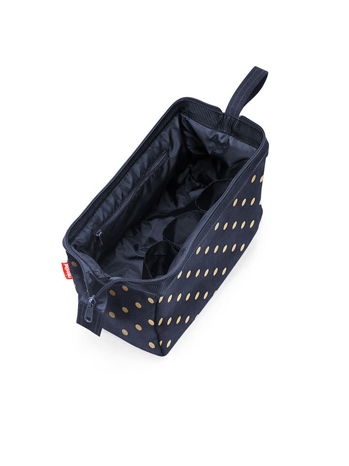 Reisenthel Reise-Kosmetiktasche in Dunkelblau/ Gelb - (B)26 x (H)18 x (T)13,5 cm günstig kaufen onesize