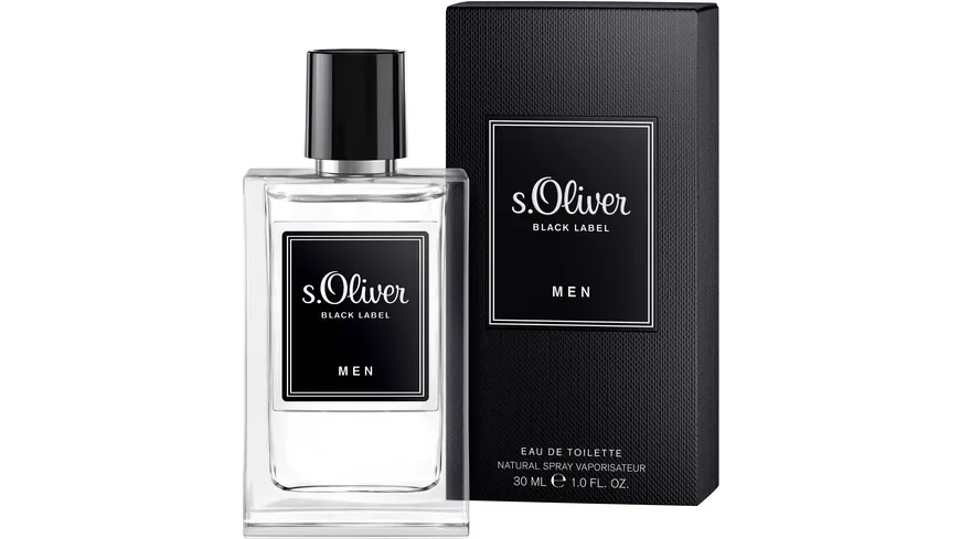 s.Oliver BLACK LABEL Men Eau de Toilette 30 ml
