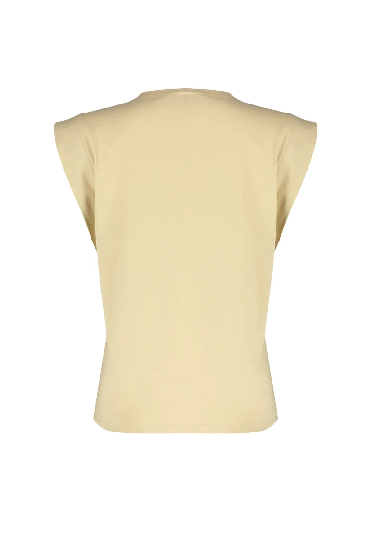 Trendyol Collection  Dunkelbeiges Basic-Strick-T-Shirt mit Rundhalsausschnitt aus 100 % Baumwollwatte TWOSS20TS0021