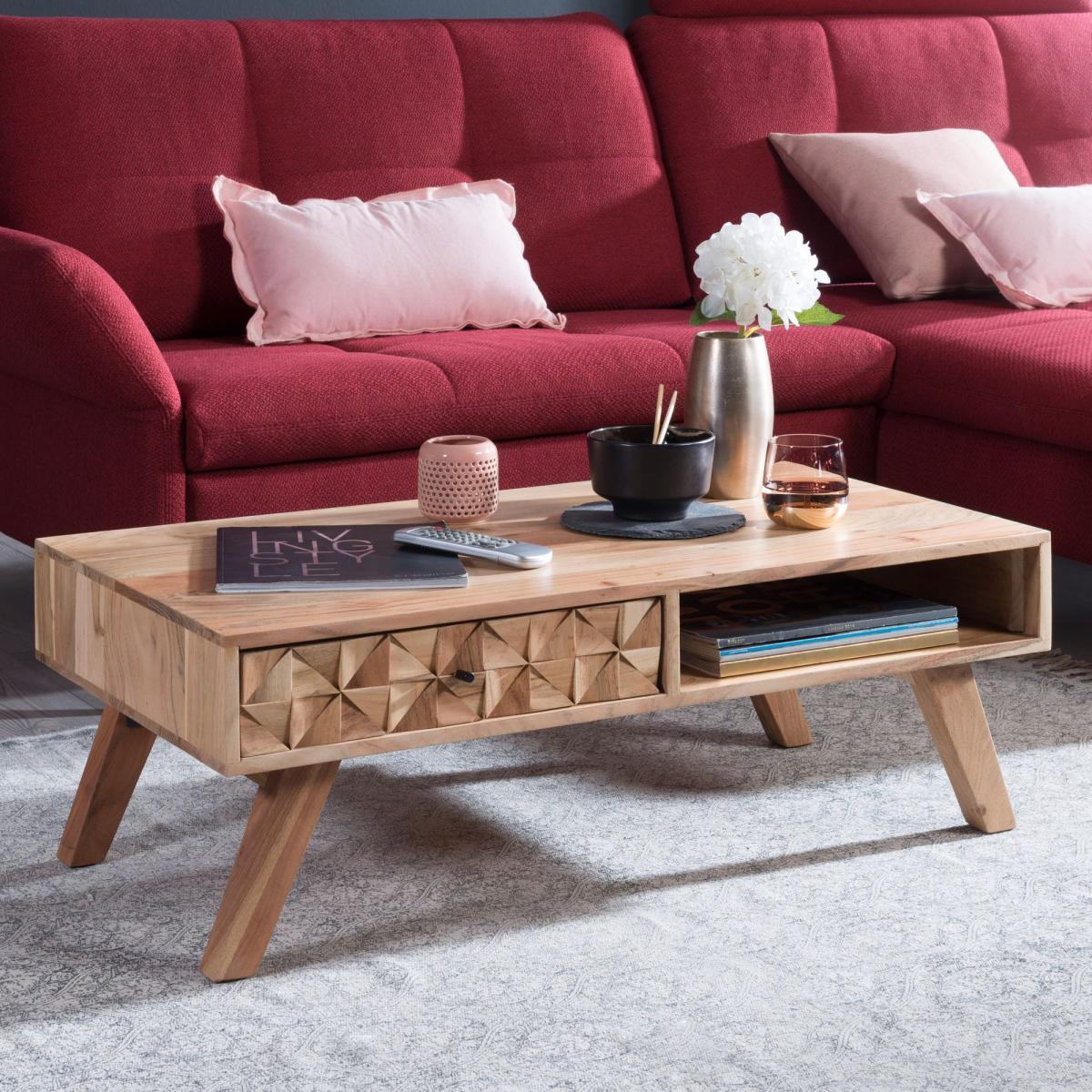 Wohnling Couchtisch REWA Braun
