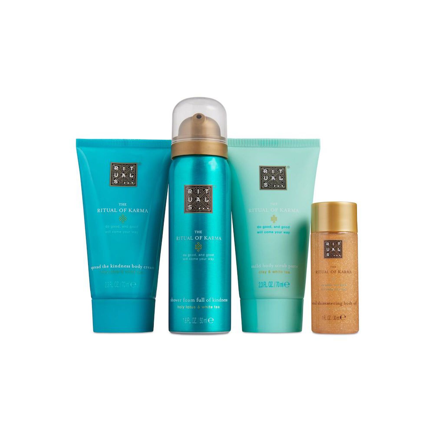 Rituals The Ritual of Karma Coffret S - Lotion Corps 70 ml + 3 Produits