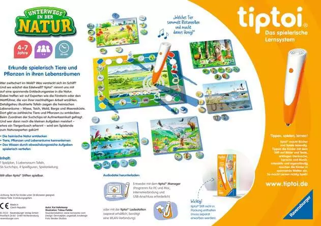 tiptoi® Unterwegs in der Natur - Lernspiel ab 4 Jahren