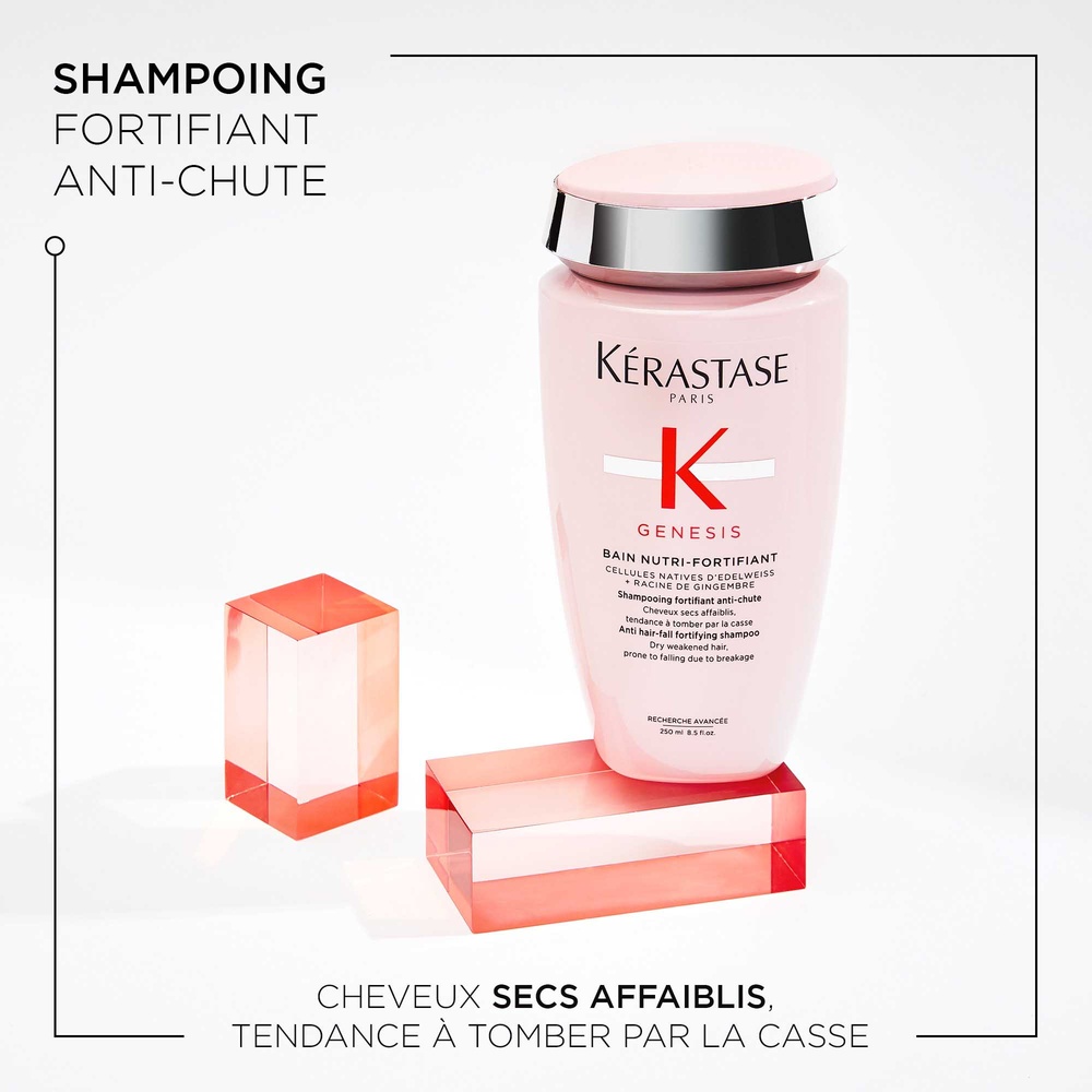 Kérastase Genesis Bain Nutri-fortifiant Shampooing fortifiant anti-chute cheveux secs