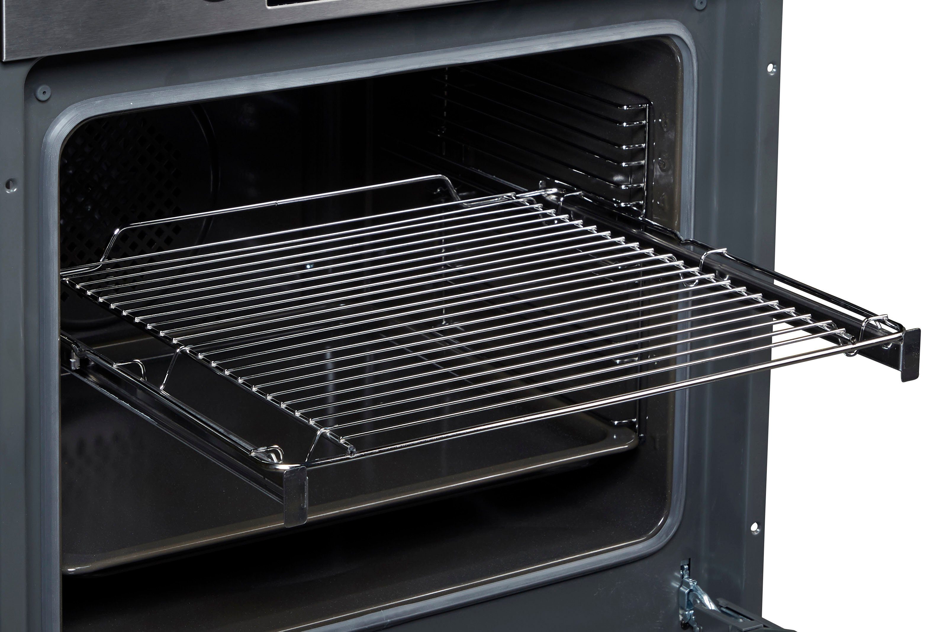 Amica Einbaubackofen EBX 943 110 E, mit 1-fach-Teleskopauszug, Steam Clean