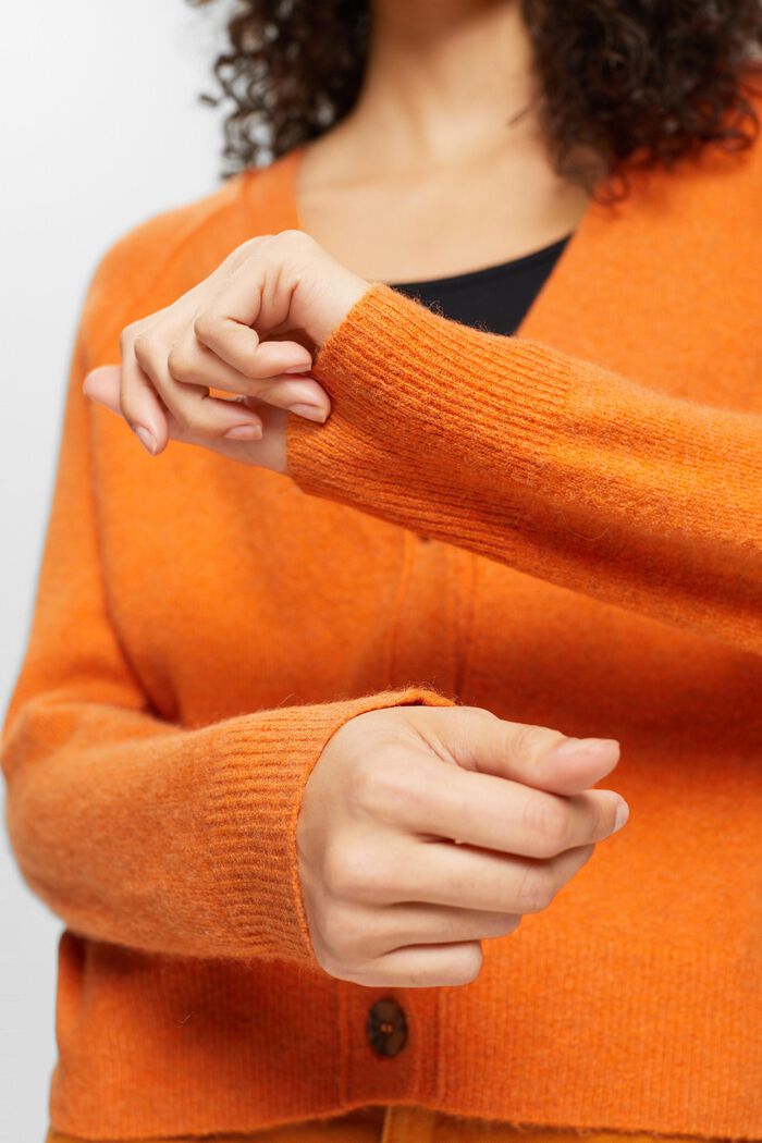 Cardigan aus Wollmix