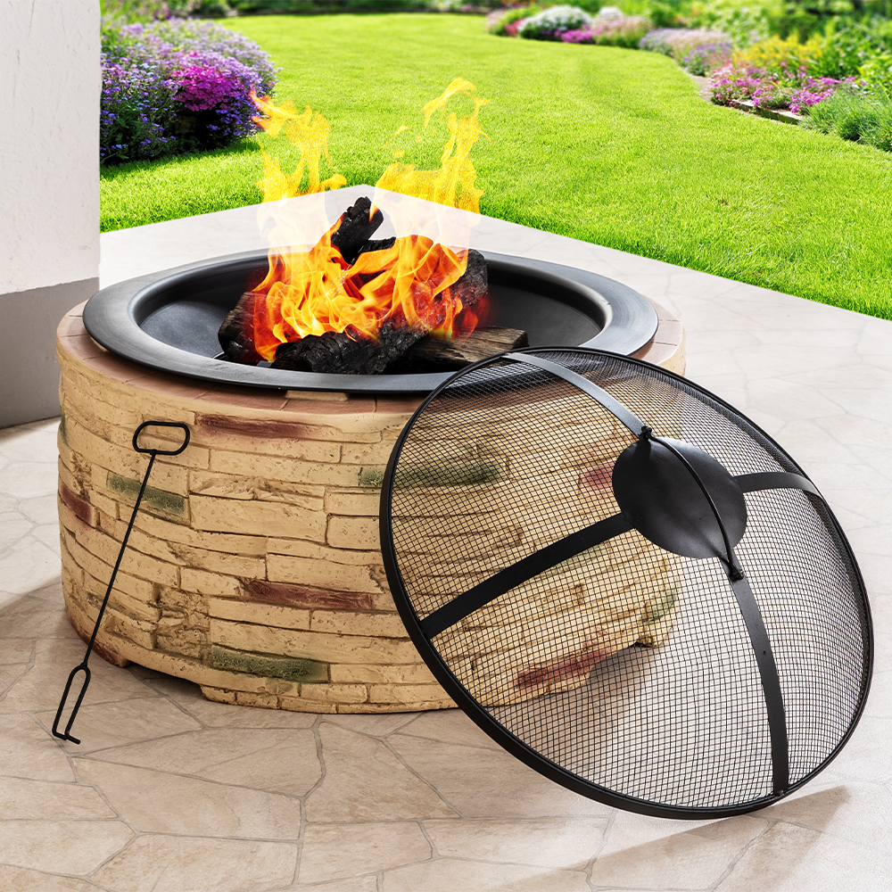 Green Yard GreenYard® Feuerschale, ca. 67,5 x 67,5 x 51cm