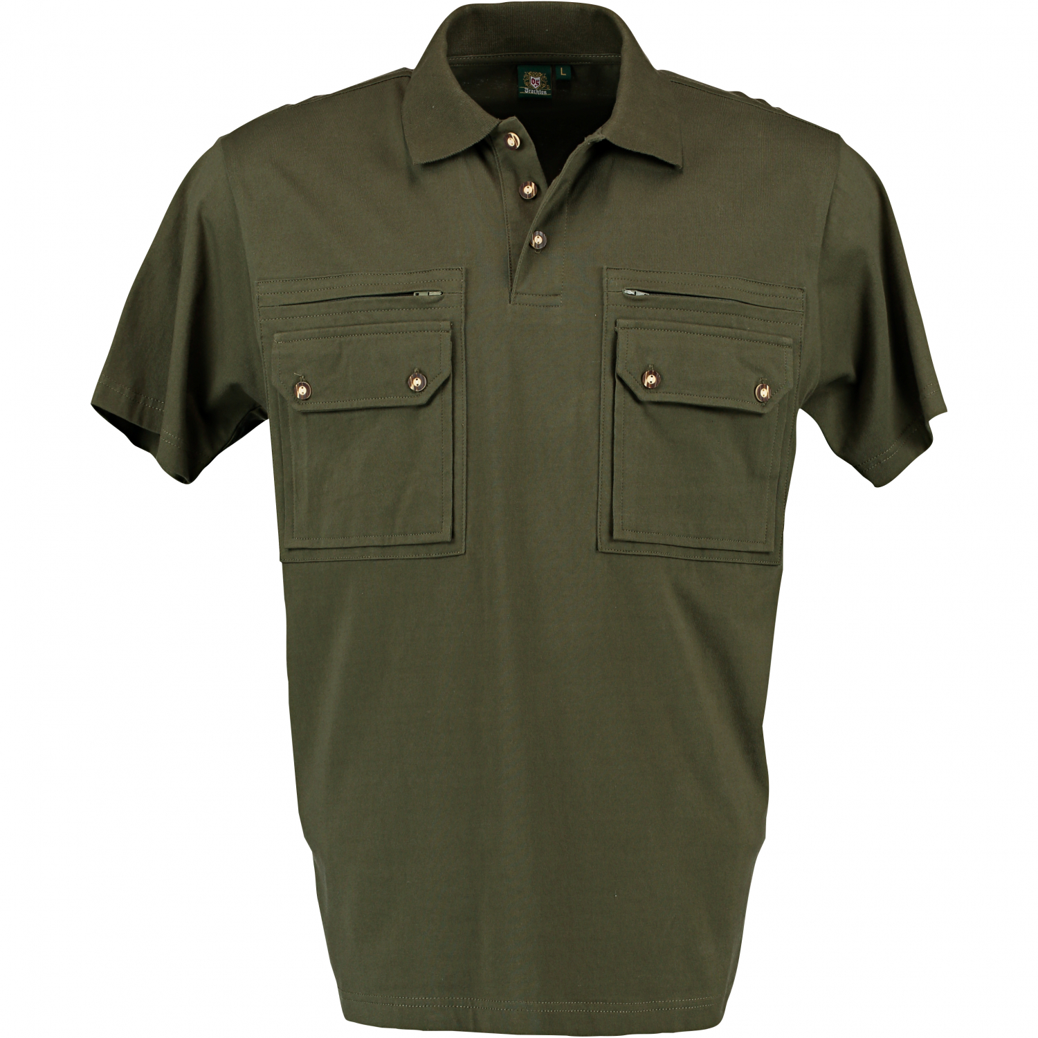 OS Trachten Herren Poloshirt