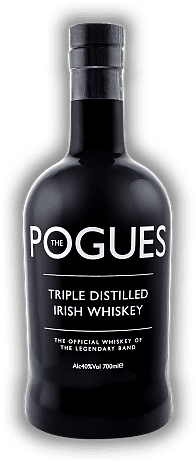 The Pogues Official Triple Distilled Irish Whiskey The Pogues Official Triple Distilled Irish Whiskey Ein einzigartiger irischer Blend. 0,7	 Liter - Vol 40%