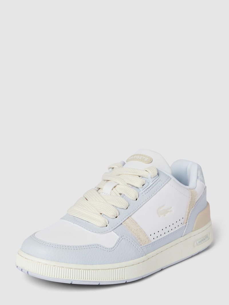 Sneaker mit tonalem Besatz Modell 'T-CLIP' in violett